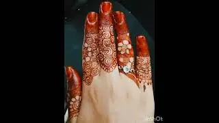 Simple heena design 💕