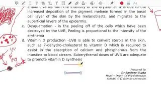 03 ULTRAVIOLET RADIATION THERAPY PART 3 | PHYSICS TO PHYSIOTHERAPY