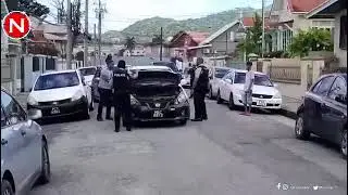 Woodbrook Street Mayhem: Seizure Sparks Multi-Car Crash