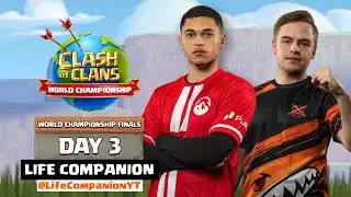 LIVE: Clash of Clans World Finals 2025 DAY 1  &mdash; Live Reaction & Analysis! WITH Life Companion