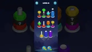 Nut Sort: Color Sorting Puzzle Gameplay