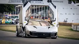 NEW $5M Ferrari KC23 One Off, EPIC SOUNDS and BURNOUT!