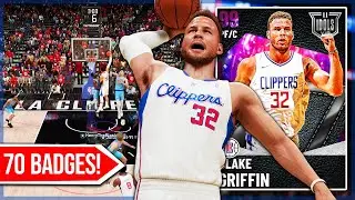 2K GAVE THIS MAN 70 BADGES WTF! DARK MATTER BLAKE GRIFFIN GAMEPLAY!  NBA 2k21 MyTEAM