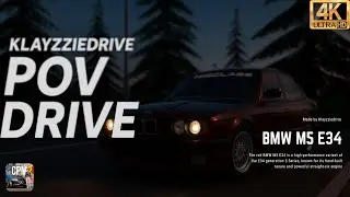 BMW M5 E34 | Afsonaviy mashina! POV Drive 🔥
