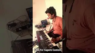 Kaavaala Music Instrumental | Jailer Rajnikant - keyboard cover #kaavaalaa #shorts #jailer #ytshort
