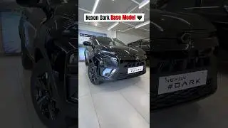 Tata Nexon Dark Base Model 2024 ❤️ #shorts #nexon #dark #car
