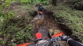 2 or 4 stroke for technical trails? Who cares! Awesome trails in SEQ. 