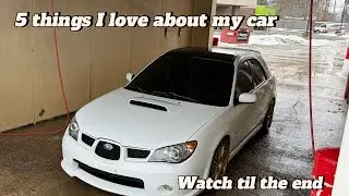 5 things I love about my 2006 Subaru wrx wagon 