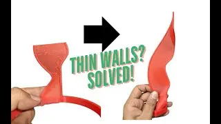 How to Print Perfect Thin Walls on a 3D Printer! (OrcaSlicer & Ender 3 V3 KE)