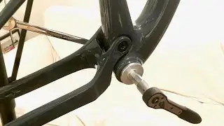 Installation of pressfit bottom bracket (BB92) in carbon frame, Dengfu M06