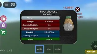Roblox: Weight lifting at big city | Strength Review