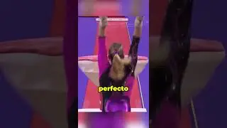 Simone Biles le dio 8 despu&eacute;s de esto #gymnastics #judges #legendary