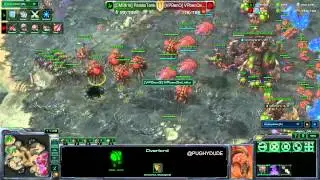 HoTS CMStorm Go4SC2  CMStorm Pandatank  v VPBenQ Slivko PvZ Starcraft 2 Pughy