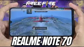 Realme Note 70 test game Free Fire Mobile | Unisoc T7250