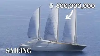 SAILING YACHT A - D&uuml;nyanın En Futuristik S&uuml;per Yatı $600M