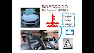 11'-16' Chevy Sonic Engine Temp Gauge