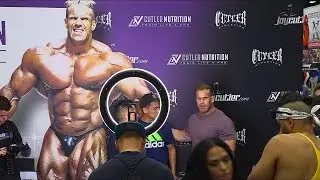 Jay Cutler at the 2019 LA Fit Expo - Mr Olympia