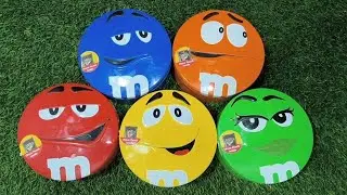 2 Minutes Satisfying with Unpacking Yummy Paw Patrol and Delicious M&M'S Candy From Funny Tins ASMR