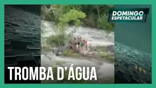 Tromba d&rsquo;&aacute;gua em cachoeira deixa tr&ecirc;s mortos e um desaparecido em S&atilde;o Paulo