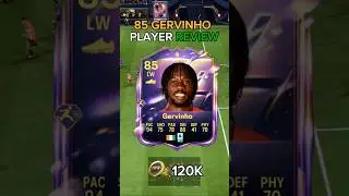 85 hero GERVINHO player review ea fc 26 #shorts #short #eafc26 #fc26