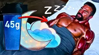 PROTEIN VOR DEM SCHLAFEN – HILFT ES WIRKLICH, SCHNELLER MUSKELN AUFZUBAUEN? (NEUE STUDIE)