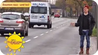 Trampen - klappt das? | SAT.1 Fr&uuml;hst&uuml;cksfernsehen