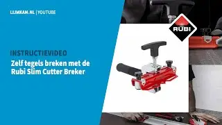 Instructievideo | Tegels breken met de Rubi Slim Cutter Breker