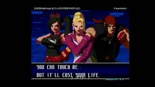LSK NinjaKouga vs OLDS RICHKOF emulador Android ggpo Kof 2002