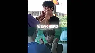 Weak Hero Behind Scenes is Funny 😂🔥 #WeakHeroClass #KdramaEdit #edits