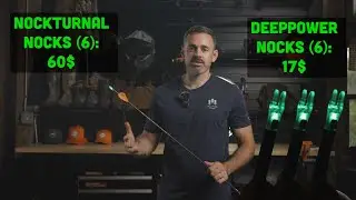 Deep power lighted nocks 