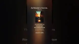 J'ai D&eacute;croch&eacute; Le Gros Lot (French Hard Rock Male) I Hit The Jackpot | Verman Bedessee & BDC AIM Band