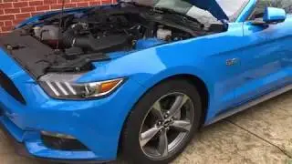 Открыть капот Mustang снаружи автомобиля без доступа к салону/аккумулятору