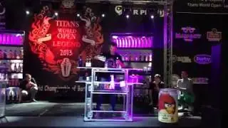 Andrei Borisik Titans World Open 2013 Flairbartending Berlin
