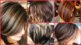 Most Beautiful & Unique Women's Short Highlight Hair Dye Ideas #2025 #beautygirlscracks 