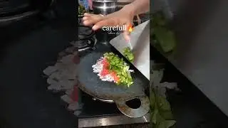 First cooking vlog 🧑&zwj;🍳🔥#capsicum with egg#baby's recipe#runis 🧿🥰