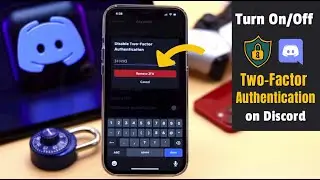 Enable and Disable Two Factor Authentication on Discord Mobile (2FA)