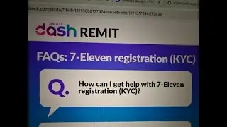 7-Eleven Registration (KYC) - Steps to verify and register in Singtel Dash #singapore