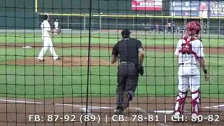 Tim Cate (8-17-2018) vs. Lexington (Hagerstown, MD)