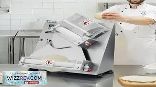 VEVOR Pizza Dough Roller Sheeter 3 14 Inch Automatic Stainless Steel Pizza Press