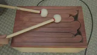 DIY Wooden Tongue Drums - sample track