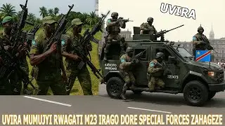 🔴🔥SINABIVUZE UVIRA NTIGIFASHWE ABASIRIKARE BADASANZWE FARDC YAZANYE NGABO BAKANGARANYIJE ABA 23!
