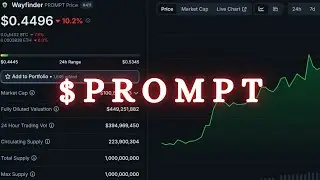 Wayfinder Altcoin Review & PROMPT Coin Price Prediction! The Next BIG AI Token?