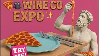 🍕🎥 Wine Co Expo 🇮🇹✨ #3d #animation #maya #italian #food #branding #reel #expo #pizza #pasta