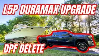 How To Remove Your L5P Duramax Diesel Exhaust | THE ULTIMATE BOAT HAULER