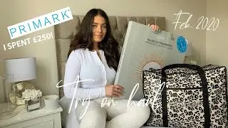 PRIMARK TRY ON HAUL FEBRUARY 2020 | I SPENT £250 | FABIENNE PELAUD