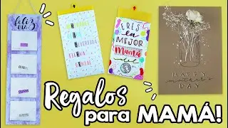 3 REGALOS FÁCILES para el Día de las Madres! ✄ Barbs Arenas Art!