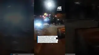 Protesters claim IRGC firing live rounds during crackdown