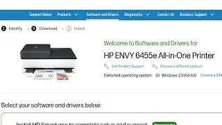 How to Download & Install HP Envy 6455e Printer Drivers (Step-by-Step Guide)