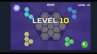 Hex Blocks Puzzle levels 1 10 Small Board
