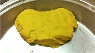 Как замесить кукурузную муку | Как приготовить тесто из кукурузной муки